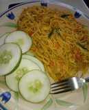 Vegan tuna spaghetti