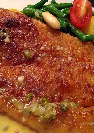 A picture of Coconut Fish in Butter Lemon Sauce.