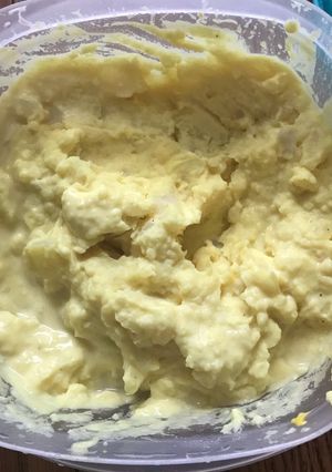 A picture of Potato salad.