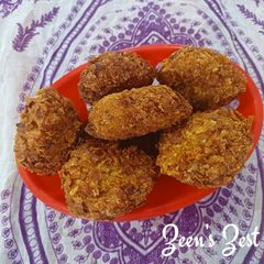 Potato and Green Peas Cutlets A picture of Potato and Green Peas Cutlets.