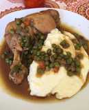 Pollo Arvejado Rico y Jugoso