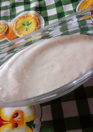 صورة لوصفة مايونيز