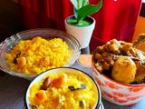 চিংড়ি পোলাও(chingrir pulao recipe in Bengali)