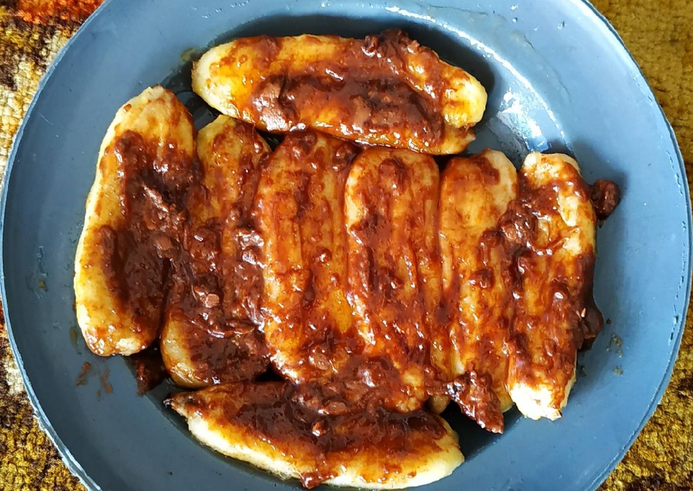 Pisang Bakar Nutella