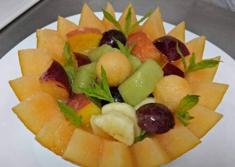 Étapes pour Faire Favoris Salade de fruits