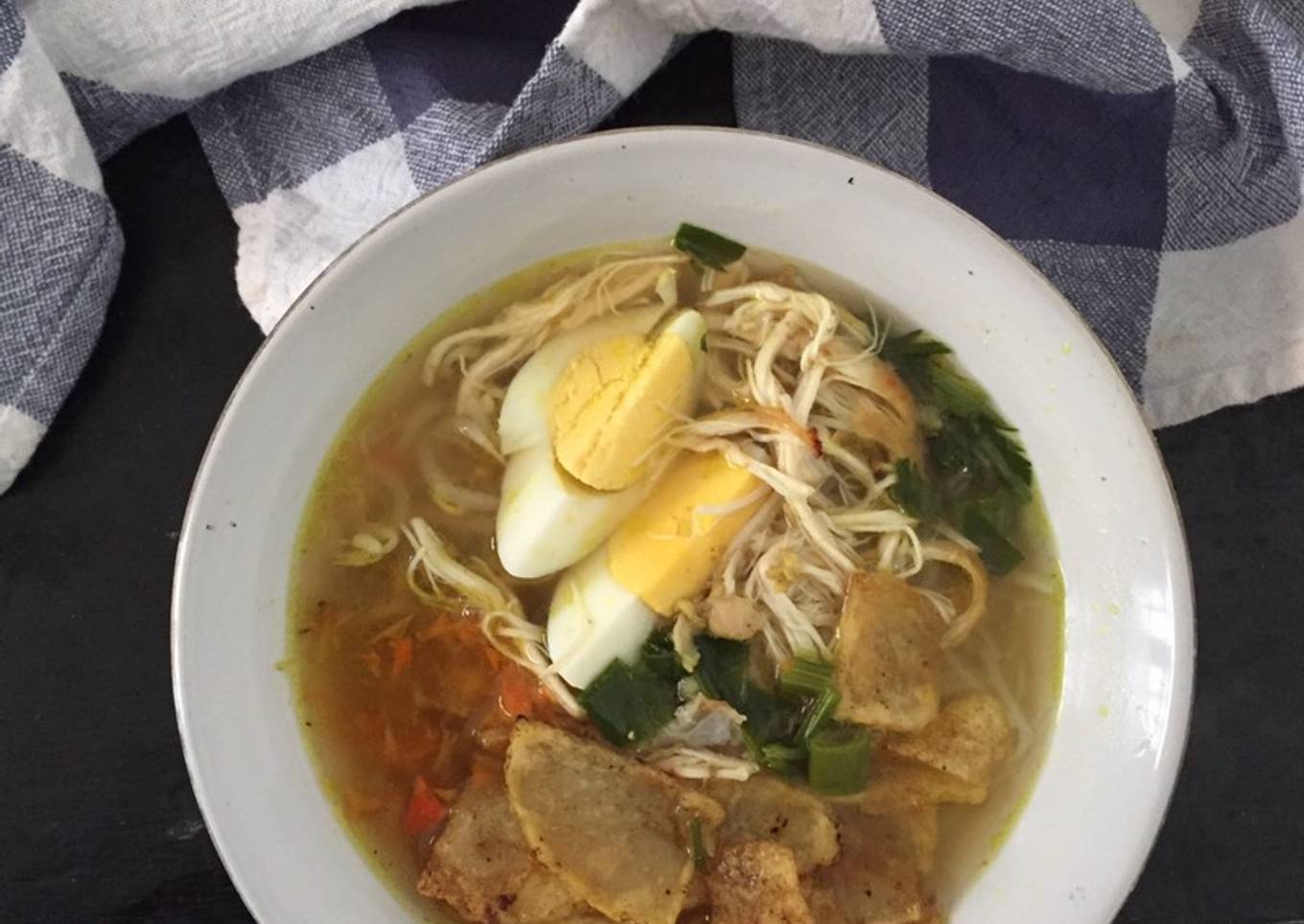 Soto ayam mudah dan simpel