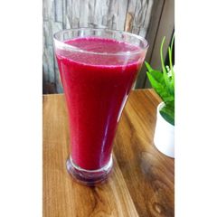 A picture of Beetroot and pineapple smoothie.