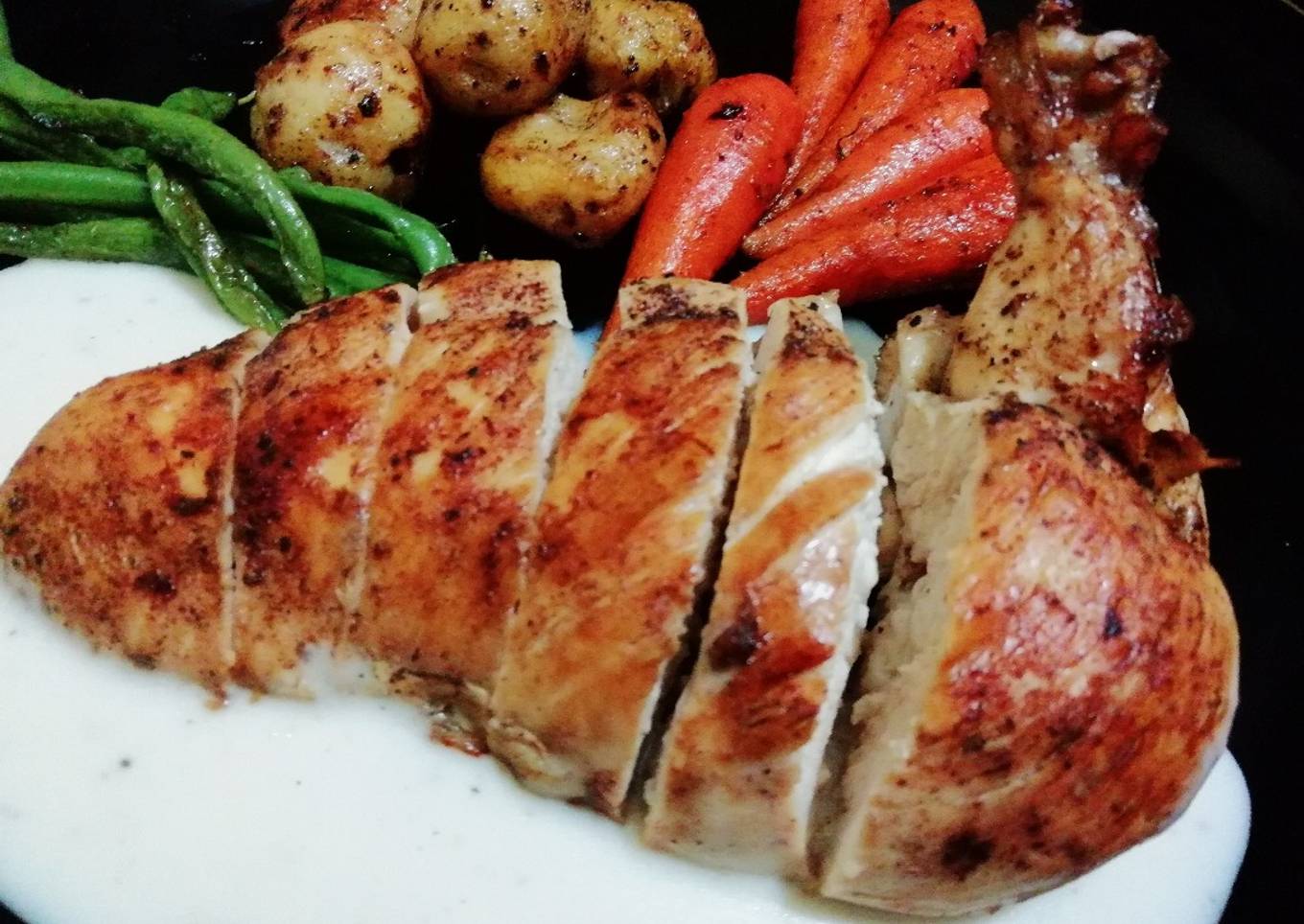 Classic French chicken supreme
