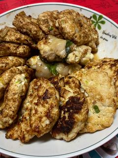 香煎雞肉豆腐排(feat.雞肉豆腐捲) 的食譜成品照片