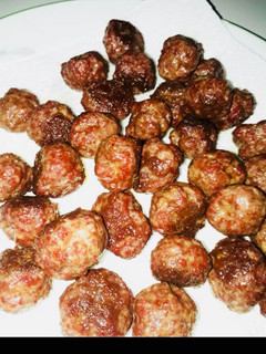 A picture of Meat balls.