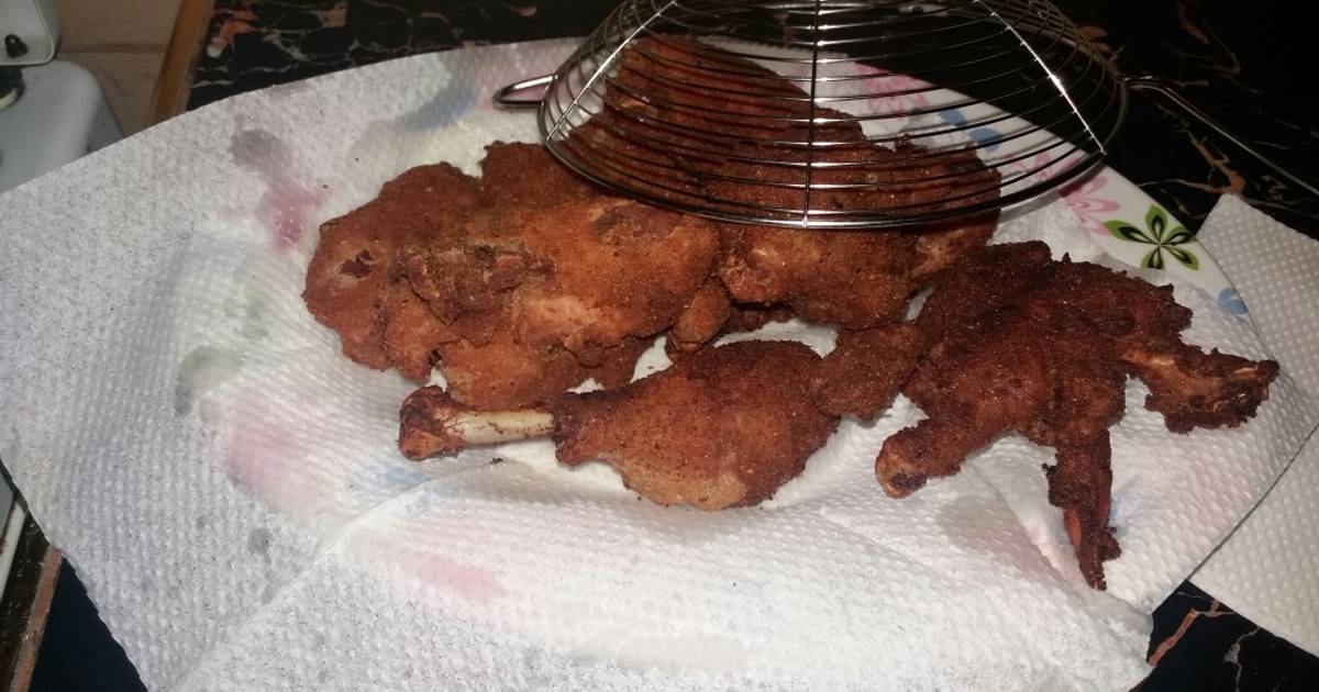 Crumb fried Kienyeji chicken Recipe by Joyce Atieno Akungu Otieno Cookpad