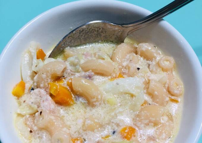 Macaroni soup. Filipino style π