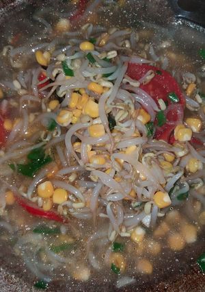Foto resep Tumis Kuah Tauge Jagung