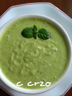 Una foto de Gazpacho verde en MCC