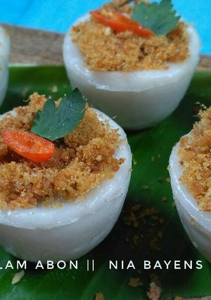 Foto resep Kue talam abon (#pr_olahantepungberas)