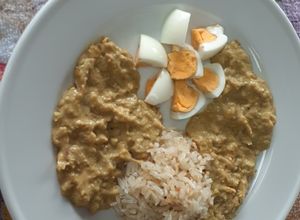 Una foto de Ají de Gallina - Picante de gallina