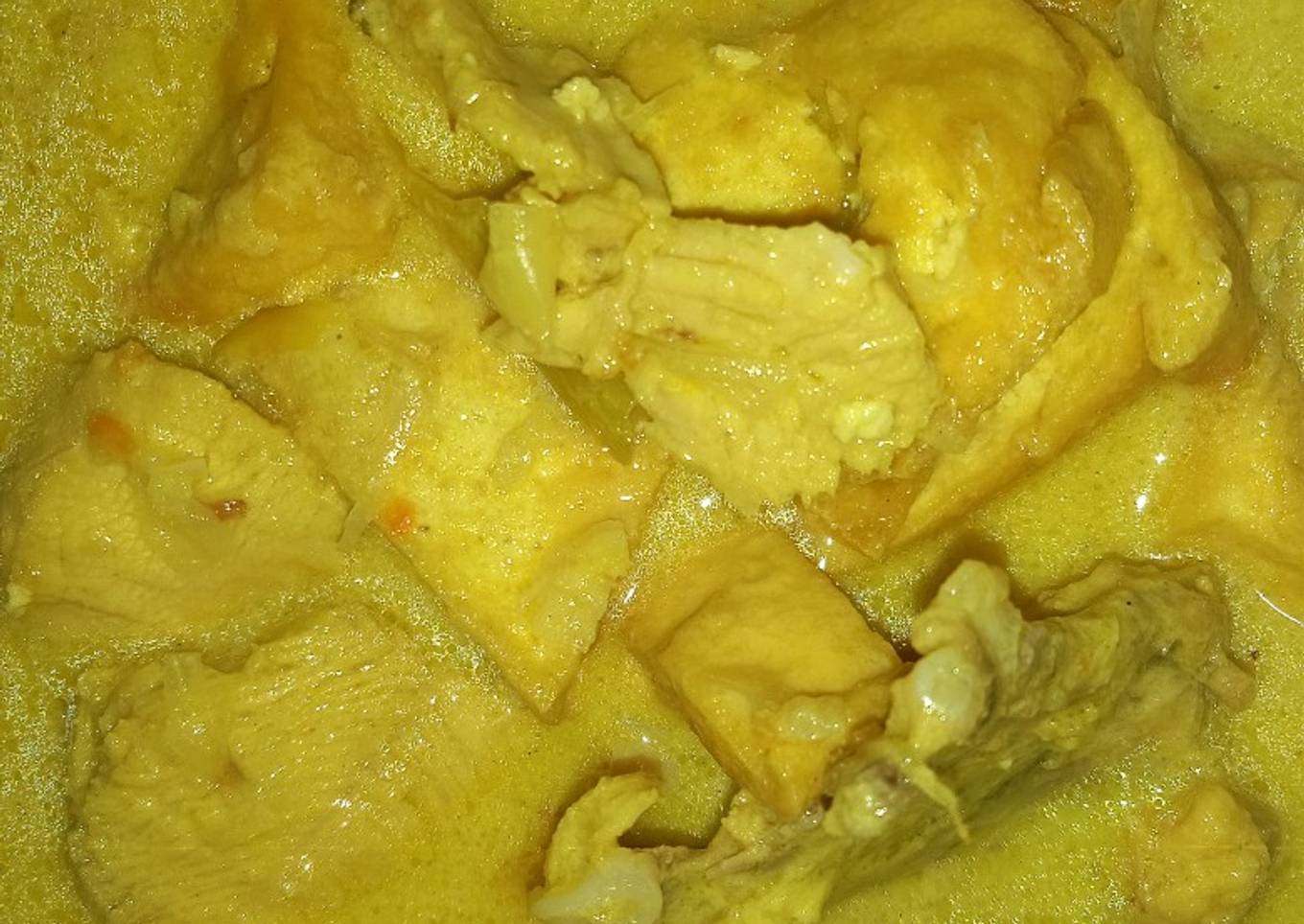 Sayur Kare Ayam Tahu