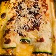 Canelones de calabacín rellenos de atún