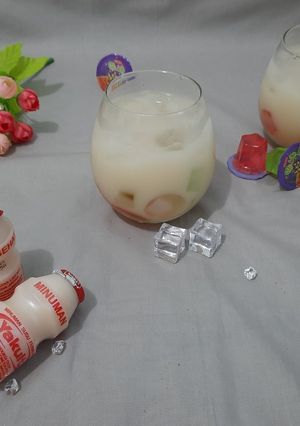 Foto resep Es jely yakult