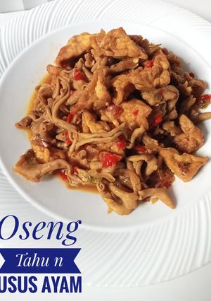 Foto resep Oseng tahu usus ayam