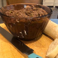 A picture of Olive Tapenade.
