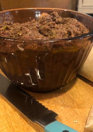 A picture of Olive Tapenade.