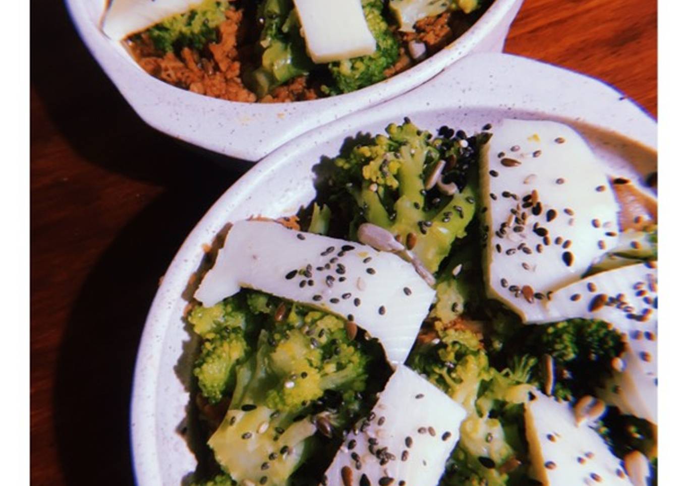 Pastel veggie de calabaza y brócoli