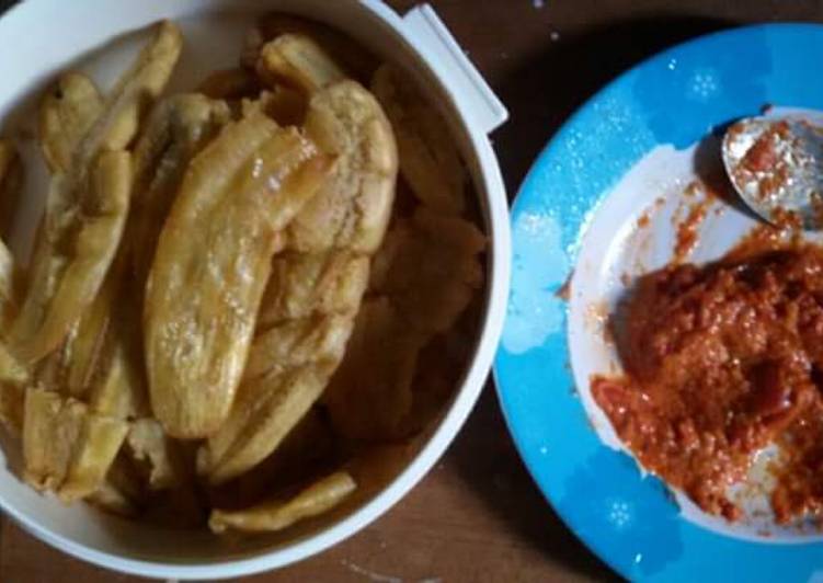 Cara Gampang Menyiapkan Pisang goreng goroho (khas Manado) geprek yang Menggugah Selera