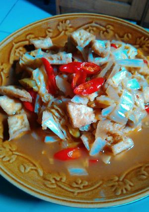 Foto resep Sawi putih & tahu putih