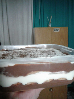 Una foto de Postre de vainillas