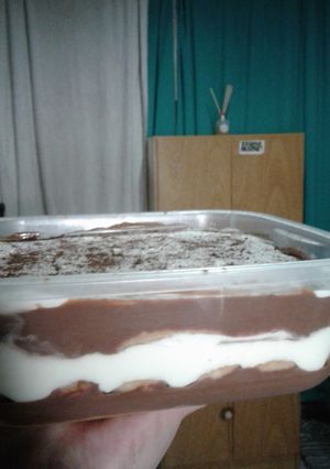 Una foto de Postre de vainillas