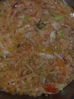 A picture of Fried cabbage.