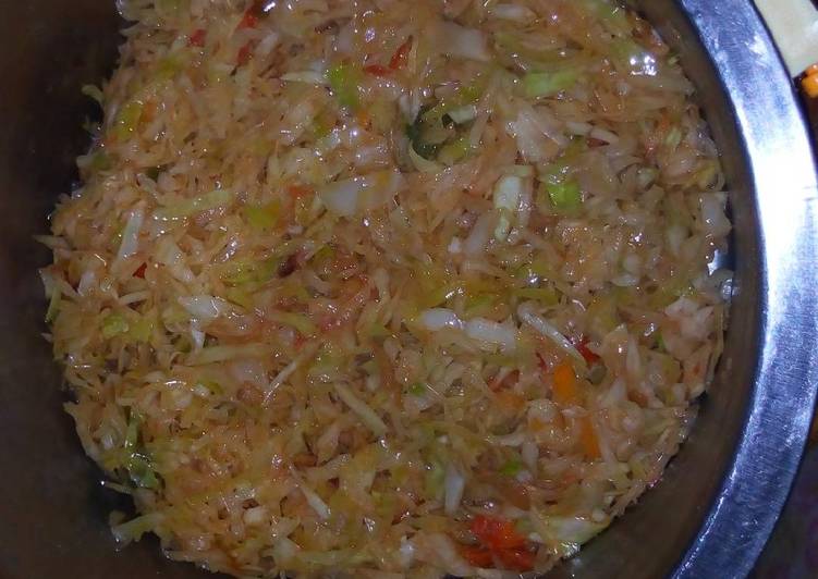 Simple Way to Make Perfect Fried cabbage