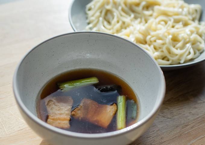 Pork belly cold udon