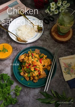 Foto resep Chicken salted egg