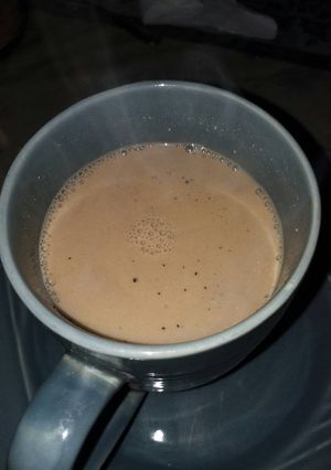 صورة لوصفة مكونات الموكا الحار في برطمان