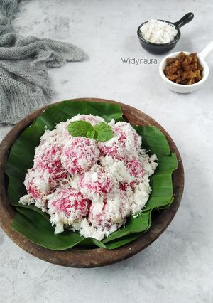 Foto resep Klepon buah naga