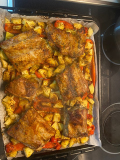 Una foto de Costillas a mi manera con un toque de bbq