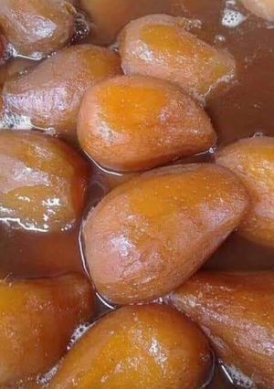 Una foto de Conserva dulce de mango