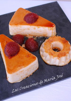 Foto principal de Flan de queso mascarpone, en la Monsieur Cuisine