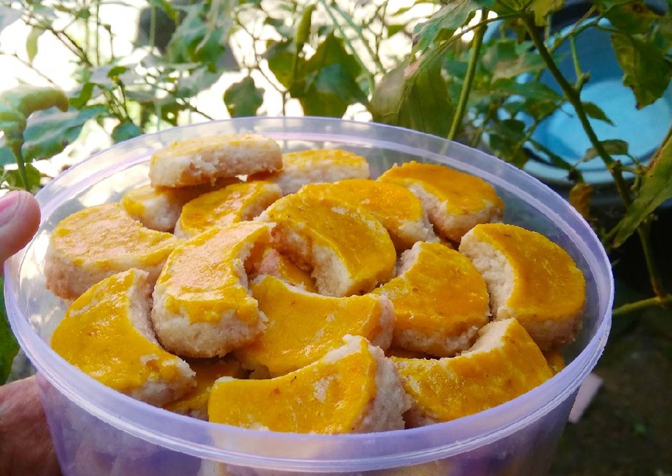 Kue kacang takaran gelas