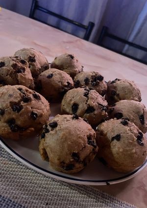 Una foto de Muffins/Mangdalenas de harina integral 🧁