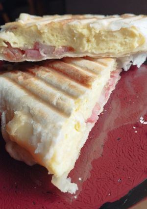 Una foto de Paquetitos express 🫔 de panceta y huevo