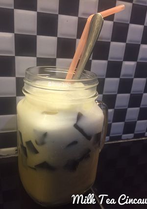 Foto resep [44] Milk Tea Cincau