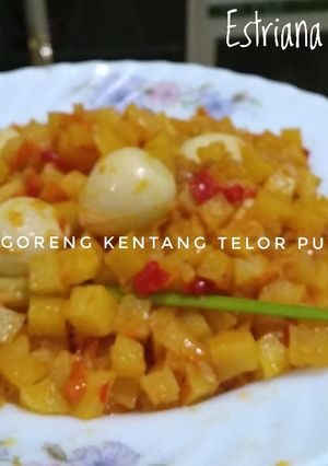 Foto resep Sambal goreng kentang telor puyuh