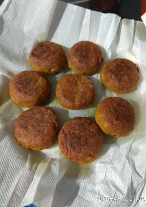 A picture of Poha aloo cutlet.
