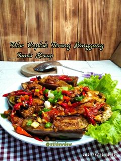 Foto resep *Telor Ceplok Terong Panggang,Tumis Kecap*