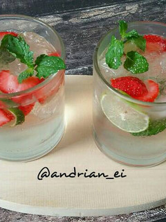 Foto resep Strawberry Mojito