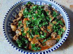 Une photo de Bekbouka/ abats de mouton en sauce 🌶