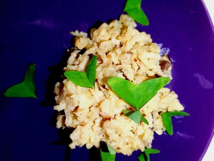 Easy Steps to Prepare Mushroom risotto the Awesome  So Delicious